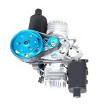 DLE200 200CC Benzinmotor Param otor Standard Schall dämpfer Version Premium Schall dämpfer Lange Lebensdauer Hohe Leistung Vibrations armes UAV